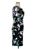 Connected Apparel Floral Multi Color Black Cocktail Dress Size 14 (petite) - photo 4