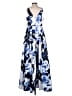 Aidan Mattox 100% Polyester Blue Cocktail Dress Size 4 - photo 2