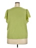 Old Navy 100% Cotton Green Short Sleeve Top Size XXL (tall) - photo 2