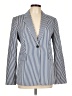 Nordstrom Signature Stripes Blue Blazer Size 12 - photo 1