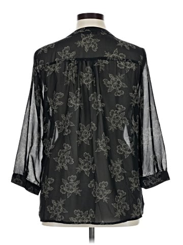 Angela Plus 3/4 Sleeve Blouse (view 2)