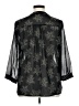Angela Plus Black 3/4 Sleeve Blouse Size 1X (estimated) - photo 2