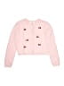 H&M Hearts Pink Cardigan Size 8 - 10 - photo 1