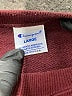 Champion Burgundy Sweatshirt Size L - photo 7