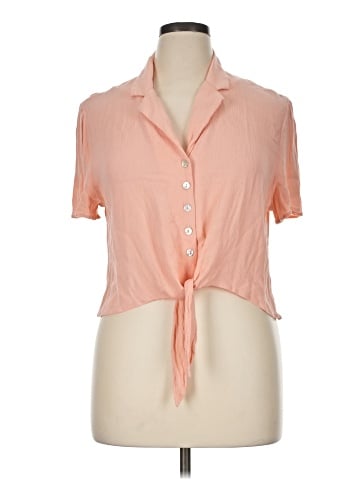 June & Hudson Short Sleeve Blouse (view 1)