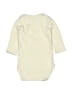 Laughing Giraffe 100% Cotton Ivory Long Sleeve Onesie Size 3-6 mo - photo 2