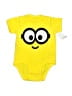 Universal Studios Kids 100% Cotton Graphic Yellow Short Sleeve Onesie 3-6 MO / 6 MO - photo 1