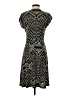 212 Collection Chevron-herringbone Black Casual Dress Size S (estimated) - photo 2