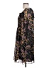 BCBG Paris 100% Polyester Floral Black Cocktail Dress Size L - photo 5