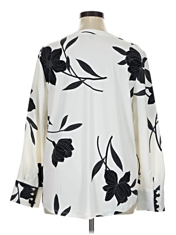 Ann Taylor Long Sleeve Blouse (view 2)
