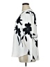 Ann Taylor 100% Polyester Floral Ivory Long Sleeve Blouse Size XL - photo 5