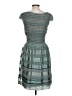Max Studio Argyle Teal Casual Dress Size M - photo 2