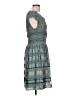 Max Studio Argyle Teal Casual Dress Size M - photo 4