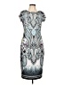 Cato Paisley Gray Cocktail Dress Size 10 - photo 1