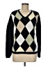 IZOD Argyle Black Pullover Sweater Size M - photo 1