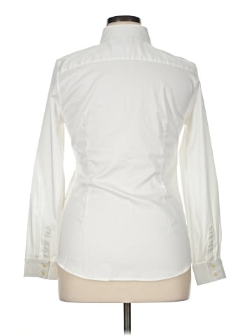 Banana Republic Factory Store Long Sleeve Button-Down Shirt (view 2)