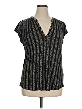 Lucky Brand Short Sleeve Blouse