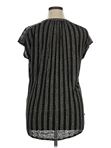 Lucky Brand Short Sleeve Blouse (view 2)