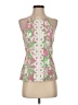 Lilly Pulitzer 100% Cotton Floral Pink Tank Top Size 2 - photo 1