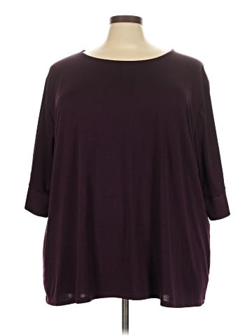 Lane Bryant 3/4 Sleeve Top (view 1)