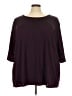 Lane Bryant Burgundy 3/4 Sleeve Top Size 26 - 28 Plus - photo 1