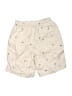 Uniqlo 100% Cotton Graphic Ivory Cargo Shorts Size 7 - 8 - photo 2