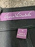 Gloria Vanderbilt Solid Black Active Pants Size 14 - photo 7