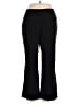 Van Heusen Solid Black Dress Pants Size 16 - photo 1