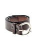 Assorted Brands 100% Leather Brown Leather Belt Size S - photo 1