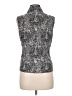 Rafael 100% Polyester Silver Sleeveless Blouse Size M - photo 2