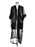 Rachel Zoe 100% Polyester Black Kimono One size - photo 1