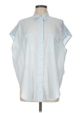H&M Sleeveless Button-Down Shirt (view 1)