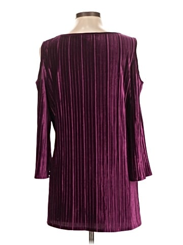 Dennis by Dennis Basso Long Sleeve Blouse (view 2)