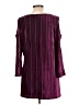 Dennis by Dennis Basso Burgundy Long Sleeve Blouse Size L - photo 2