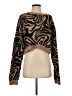 BP. Animal Print Brown Pullover Sweater Size S - photo 1