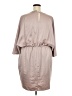 ASOS 100% Polyester Gray Casual Dress Size 18 - photo 2