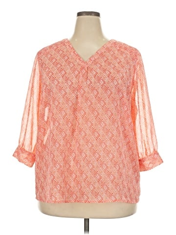 Talbots Outlet 3/4 Sleeve Blouse (view 1)