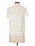 Max Mara Ivory Short Sleeve Blouse Size S - photo 2
