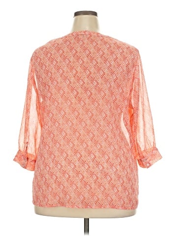 Talbots Outlet 3/4 Sleeve Blouse (view 2)