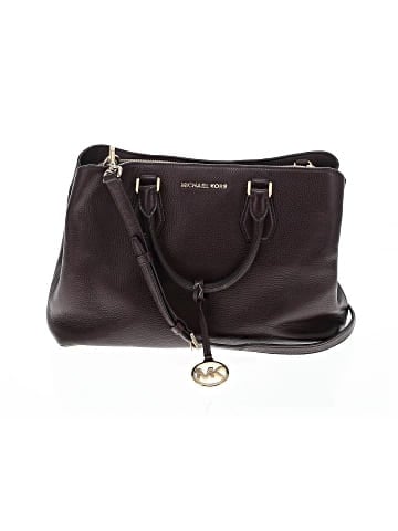 MICHAEL Michael Kors Leather Satchel (view 1)