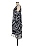 Dana Buchman 100% Polyester Graphic Blue Cocktail Dress Size 8 - photo 5