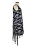 Dana Buchman 100% Polyester Graphic Blue Cocktail Dress Size 8 - photo 4