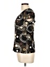 Apostrophe Black Short Sleeve Blouse Size L (petite) - photo 5