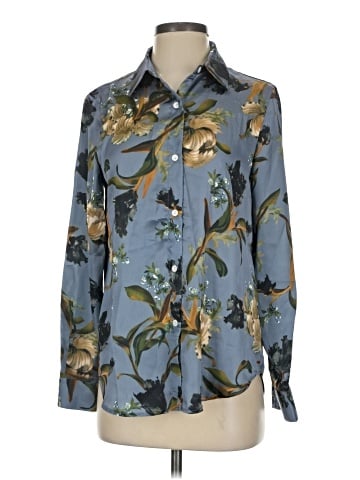Elie Tahari Long Sleeve Blouse (view 1)