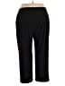 Susan Graver Solid Black Active Pants Size 2X (petite) - photo 2