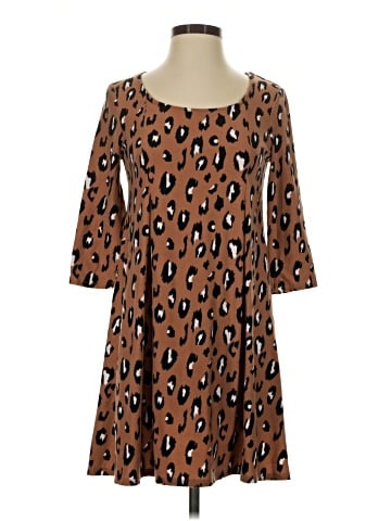 Pink Rose Casual Dress (view 1)