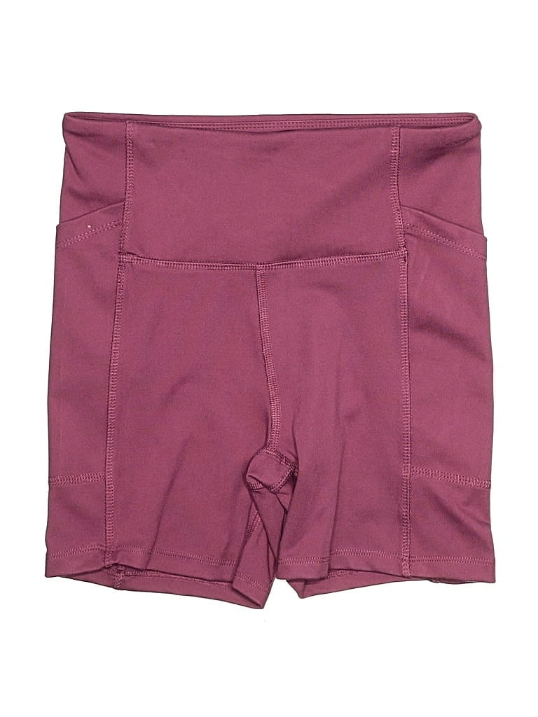 Pre-owned Marika Athletic Shorts In Burgundy
