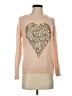 H&M Hearts Gold Pullover Sweater Size S - photo 1