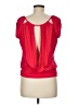 Design History Red Short Sleeve Top Size M - photo 2