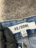 RE/DONE Color Block Blue Jeans Size 24 waist - photo 7